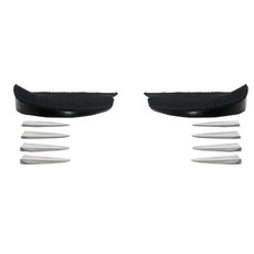 女用O型腿X型腿4階段角度調整鞋墊 左+右+調整墊 4種*2入組, 混色, 1套