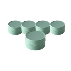ARTBENI 便攜式圓形肥皂盒, 薄荷, 5個