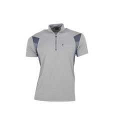 Ferra US 男款網眼立領拉鍊POLO衫 OCTJLA5012M1