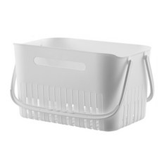Pthysm簡約沐浴籃 白色, 1個