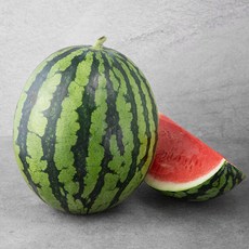 한반도 당도선별 씨적은 수박, 8kg 미만, 1개