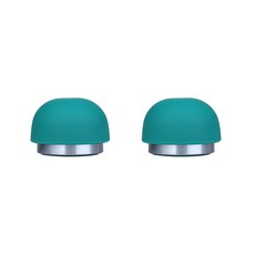 큐랑 휴대용 라운드 노트북 거치대, 블루, 1개