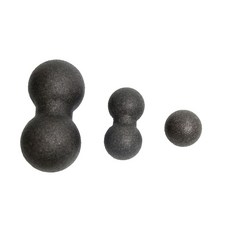 花生按摩球 3種組, 黑色的, 1套