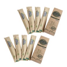 디에닐 제로웨이스트 나무 칫솔 숯색, 2개, 4개입