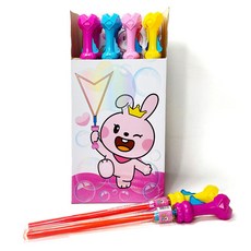 魔法泡泡棒王泡泡棒肥皂泡 4 x 3p 套組, 混色, 1套