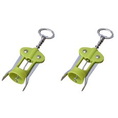 軟木塞開瓶器, 2個, 綠色