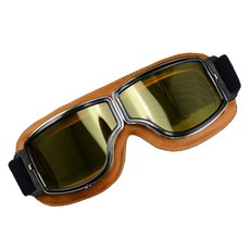 Naya Style滑雪護目鏡 QN-89-16, 橙色（框架）、透明黃色（薄膜）