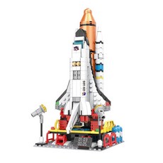 COGO 宇宙飛船火箭樂高兼容積木, 混色