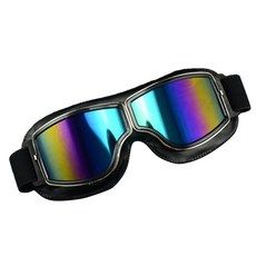 Naya Style 滑雪護目鏡 QN-89-4, 黑色(鏡框), 藍色(鏡片), 1個