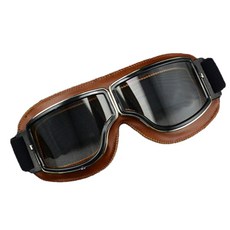 Nayastyle 滑雪護目鏡 QN-89-8, 棕色(鏡框), 透明(鏡片), 1個