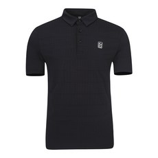 PGA TOUR 男士徽標網眼提花 T恤 L212TS131P