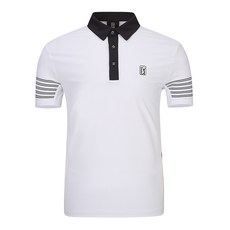 PGA TOUR 男士 Icewing 網布貼片 T恤 L212TS128P