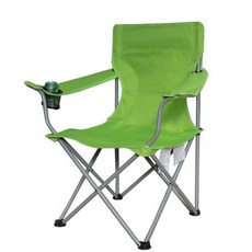 프랑온드 露營椅 休閒椅 輕量 露營用 便攜式 感性風 折疊 折疊椅, 綠色, 1個