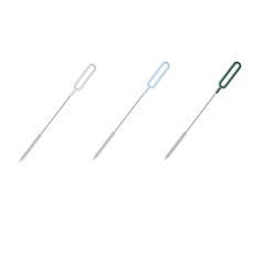 Potegar吸管清潔刷刷具 3種組, 白色, 藍色, 綠色, 1套