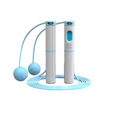 LED空氣跳繩+繩子套組 YGYP-22-2, 藍色