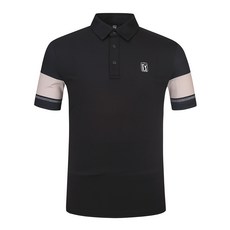 PGA TOUR 男士野戰基本色T恤 L212TS195P