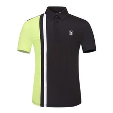 PGA TOUR 男士彩色線條點T恤L212TS130P