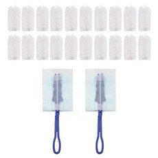 Tovdream 多用途除塵撣 握把 2p + 補充包 20p, 混合色, 1套