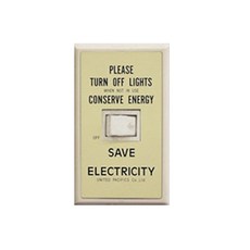 Paint Inpo工業風復古開關插座蓋 P.F.S. 1孔 檸檬黃, 1個