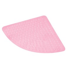 浴室扇形腳踏墊 VIV-B8 54*54cm, 粉色的, 1個