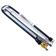 LEZYNE 攜帶型打氣筒, 銀, 1個