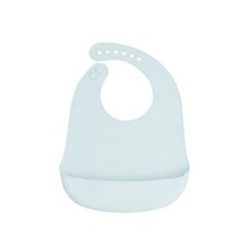 야야 유아용 쿠잉 실리콘 턱받이, 1개, 1매, 민트