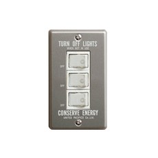 Paint Inpo工業風復古開關插座蓋 P.F.S. Alumi 3孔 白色, 1個