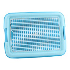 寵物用平面便盆 64*44cm, 藍色, 1個