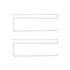 빌리네집 다용도 주방 키친타올걸이, 화이트, 2개