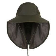 登山防曬帽 網眼款, 卡其色