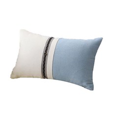 I Love Home四葉草點綴靠枕套+棉芯, 天空