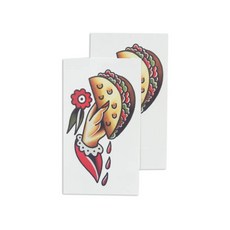 TATTLY 印花紋身貼紙, TACO TO GO, 2入