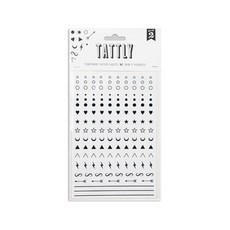 TATTLY 紋身貼紙 2入, 臉部表情, 1套