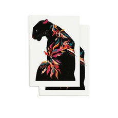 TATTLY 印花紋身貼紙, FIERCE FLOWER, 2入