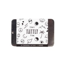 TATTLY 紋身貼紙組 10款入, 小閃光藝術青少年, 1套