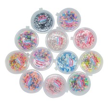 Dorothy STATIONERY 12種粘液材料裝飾組, 1套, 混色