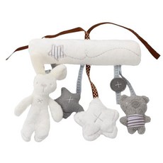 JOY MULTI 孩童五種感官開發推車玩偶 20*21mm, 白色