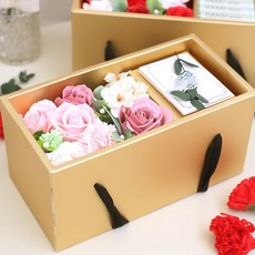 早晨香氣黃金零用錢盒, 粉紅色