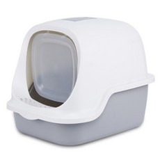 Blue Square太空形狀貓砂盆 ASD-GY1, 灰色