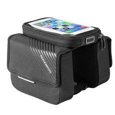 ROCKBROS Bike 上管框架手機包 030-60BK, 混色, 1個