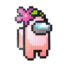 디폼블럭 어몽어스브롤 스타즈쿠키런킹덤 슈퍼마리오 동물의숲 만들기세트, 9-7 꽃, 1개