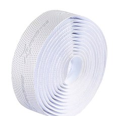 ROCKBROS 自行車把手壓紋條帶 GH-069GP, 白色的, 1個