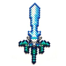 블럭통 디폼블럭 칼 총 만들기 세트, 45, 1개