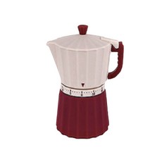 Home with me 廚房小物 類比料理計時器 摩卡壺, 粉紅色, 1個