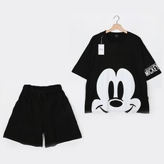 PINKSISLY 女式 Big and Big Disney 4.5 Parts Training 上下套裝