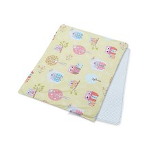 Cypress Art 3D 網狀功能棉新生兒墊, 森林貓頭鷹款