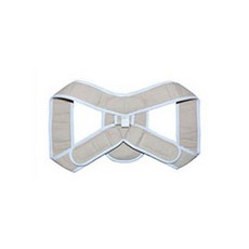 X型交叉姿勢輔助帶 膚色, 1個