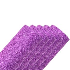 Dway閃亮毛氈紙 小顆粒 5入, 金紫