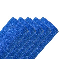 Dway閃亮毛氈紙 小顆粒 5入, 寶石藍