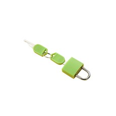 Pop MINDS彩色鎖寄物櫃短鎖 綠色+鑰匙 2入, 1套